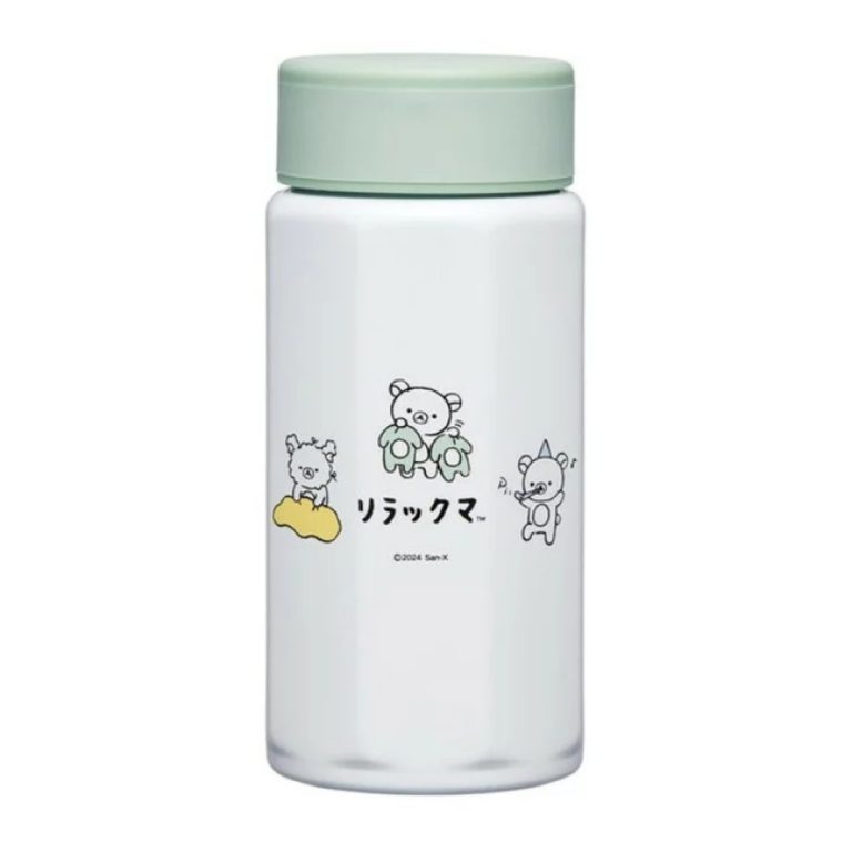 Skater- Octagonal Stainless Steel Bottle - Rilakkuma Basic