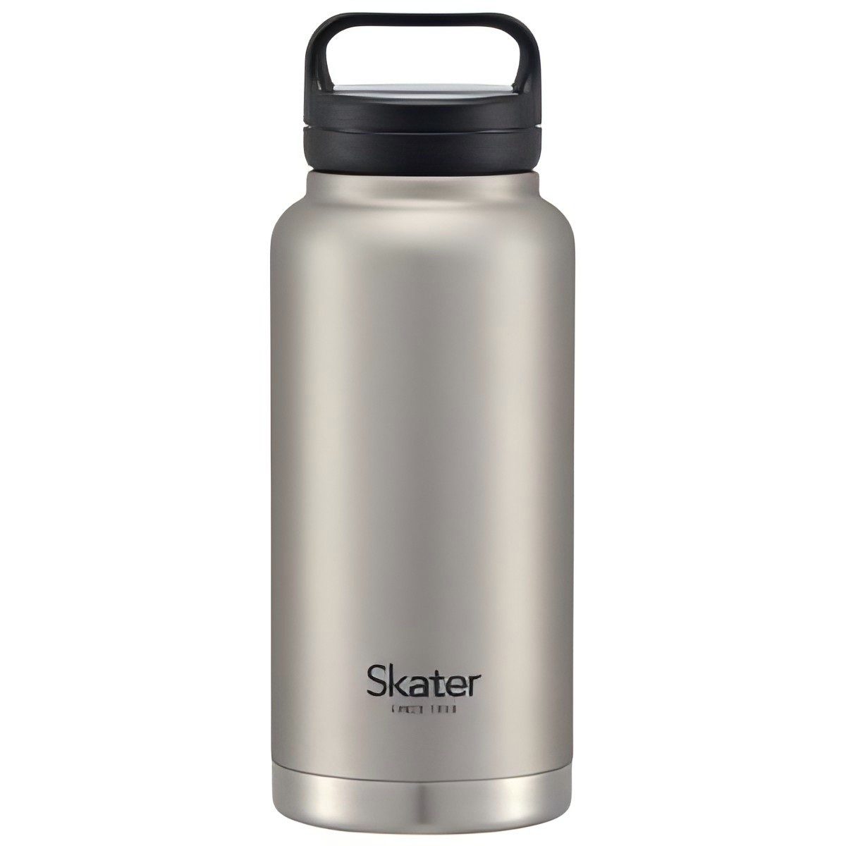 Skater- Mug bottle with screw handle – Silver 1000ml
