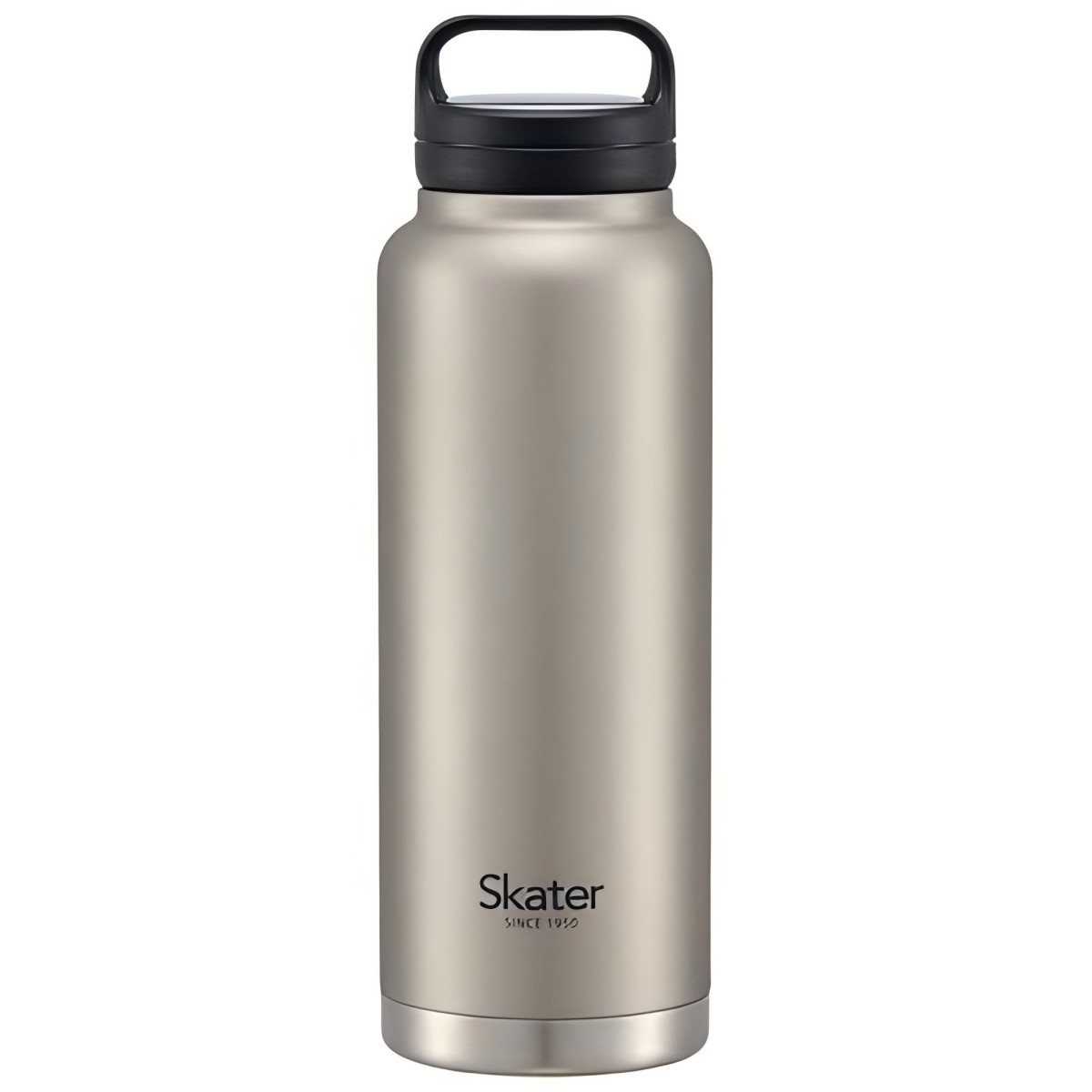 Skater- 附旋轉手把馬克杯式保溫瓶－銀色 1200ml