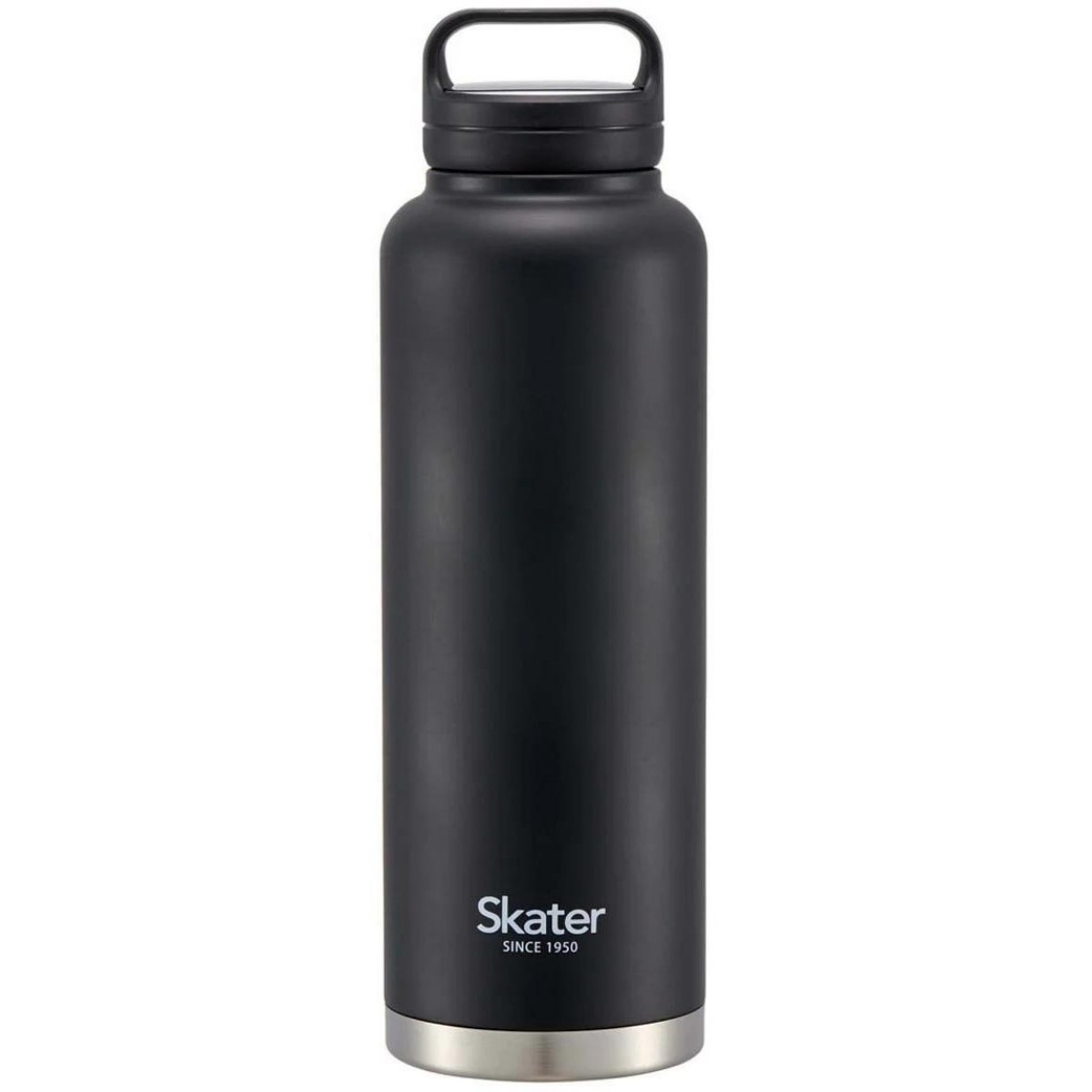 Skater- Mug bottle with screw handle – black 1500ml