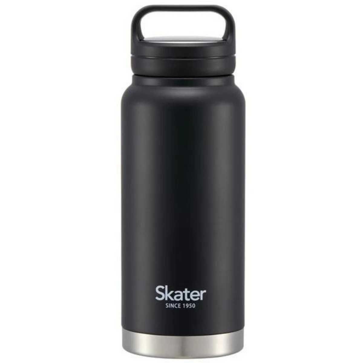 Skater- Mug bottle with screw handle – black 800ml