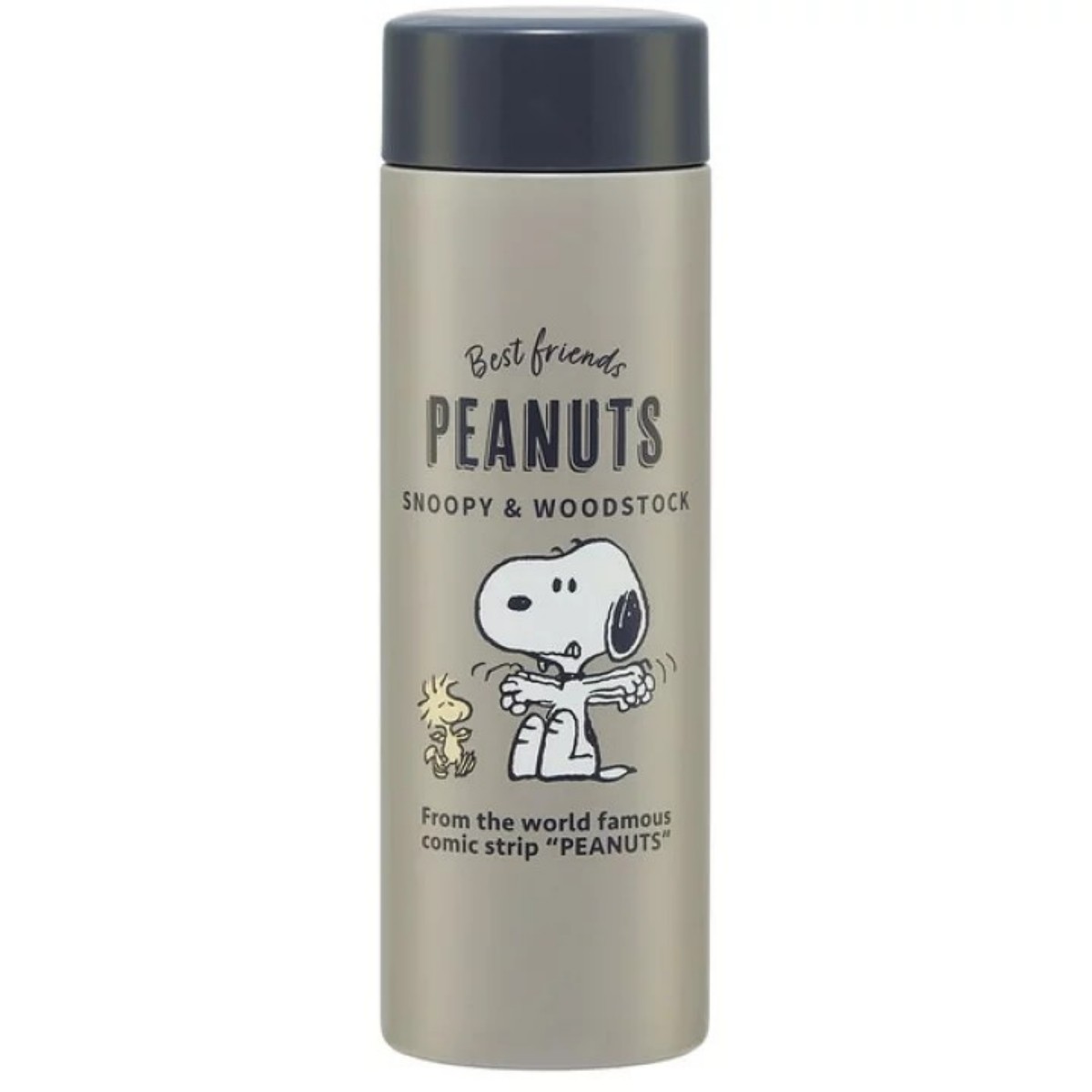 スケーター- 超軽量マグボトル PEANUTS(バッジ） 350ml