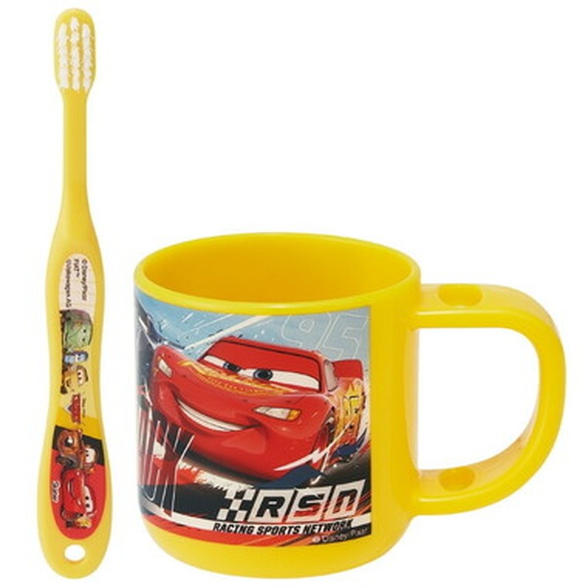 Skater- Mug with Stand and Toothbrush Set – Cars