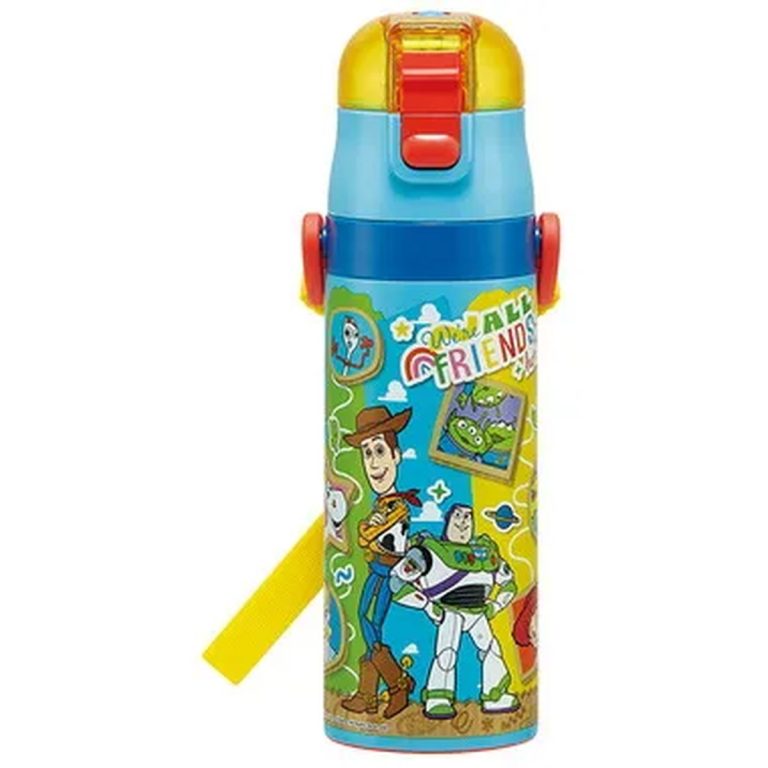 Skater- Ultra-Lightweight One-Push Stainless Steel Water Bottle - Toy Story(26)