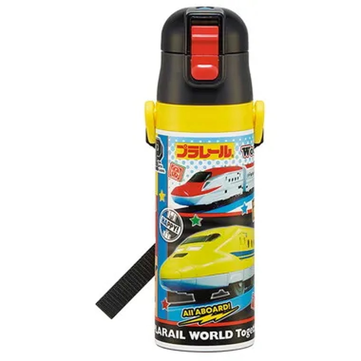 Skater- Ultra-Lightweight One-Push Stainless Steel Water Bottle – Plarail 26
