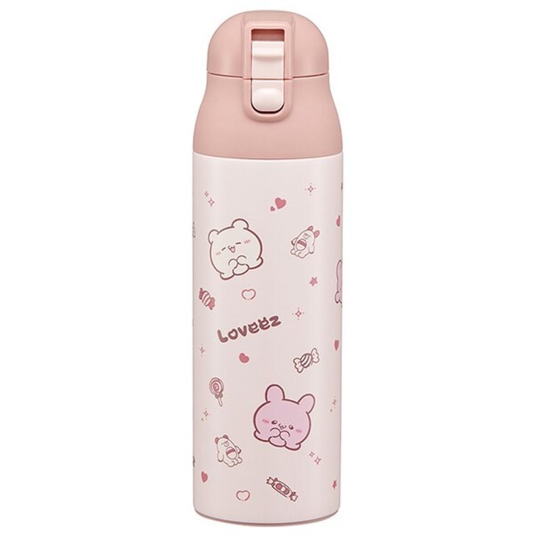 Skater- One-Push Stainless Steel Mug Bottle with Safety Lock - Lovise