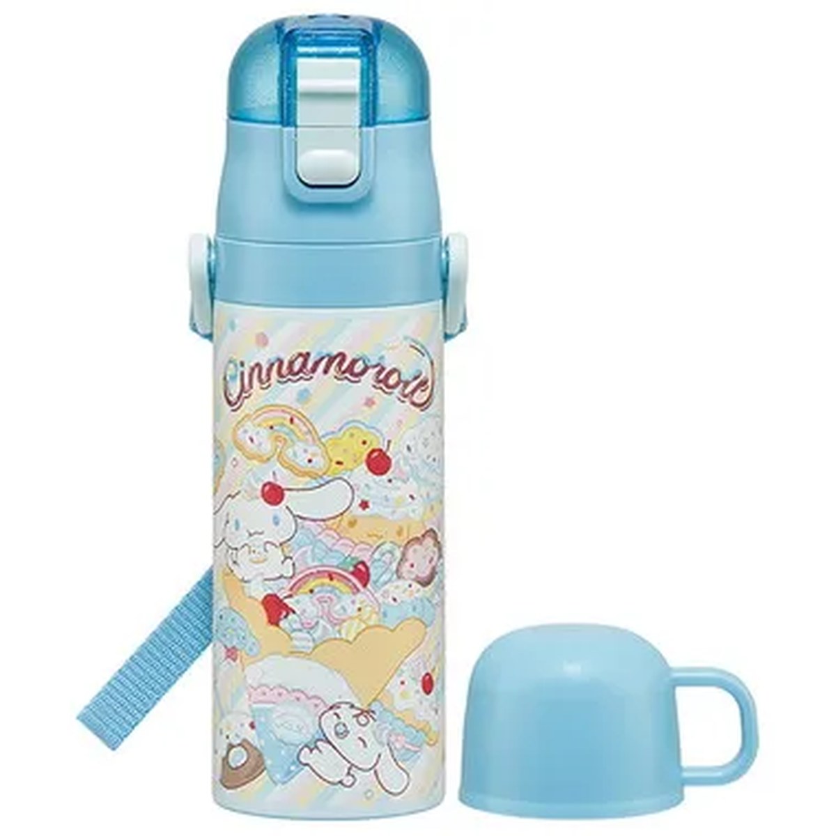 Skater- Ultra Lightweight & Compact 2-Way Stainless Steel Bottle – Cinnamoroll Fancy Snacks Sweets