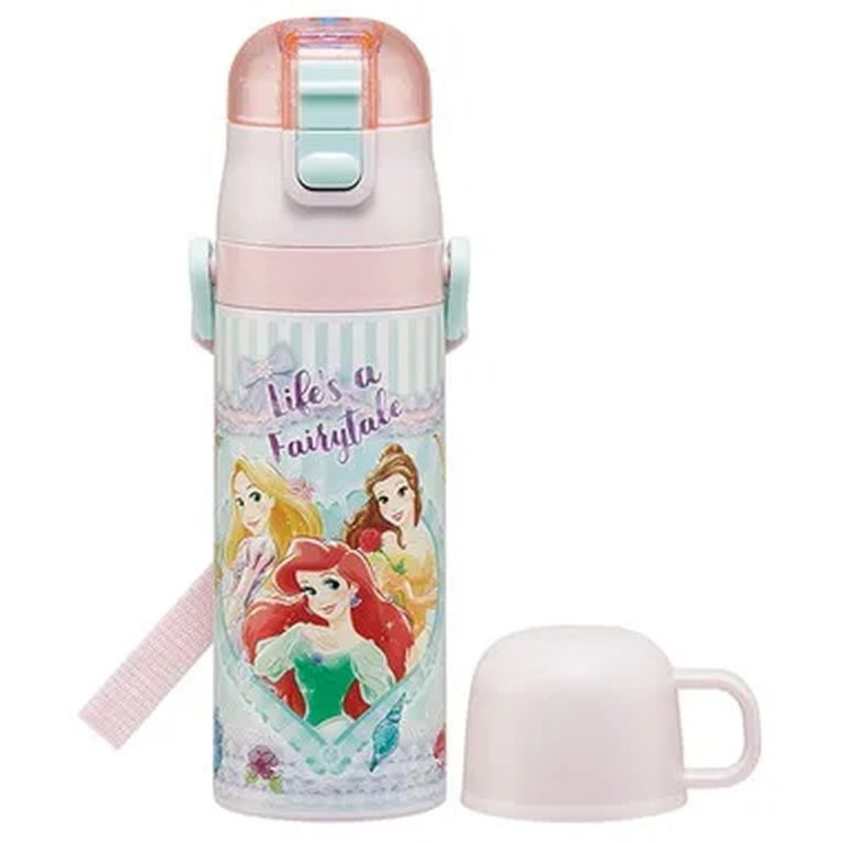 Skater- Ultra Lightweight & Compact 2-Way Stainless Steel Bottle - Princess(26)