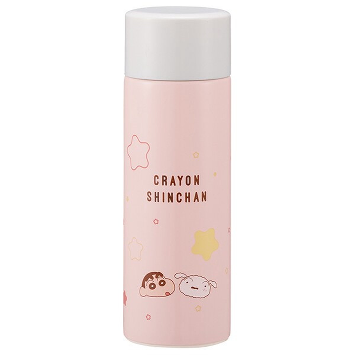 Skater- 迷你真空不鏽鋼隨行瓶 (120ml)－蠟筆小新（粉彩星空系列）
