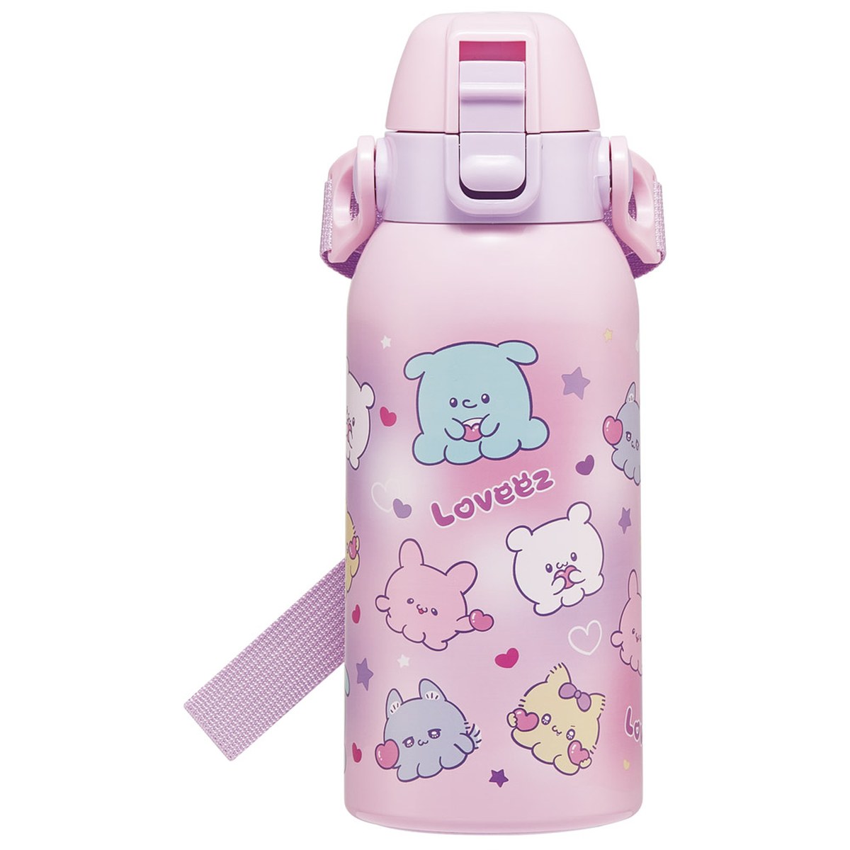 Skater- Direct Drink Bottle with Shoulder Strap – Luvyz