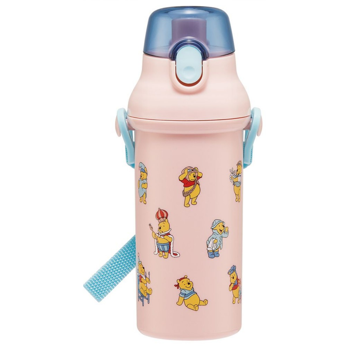 Skater- Antibacterial Direct-Drink Plastic Bottle – Pooh Costume