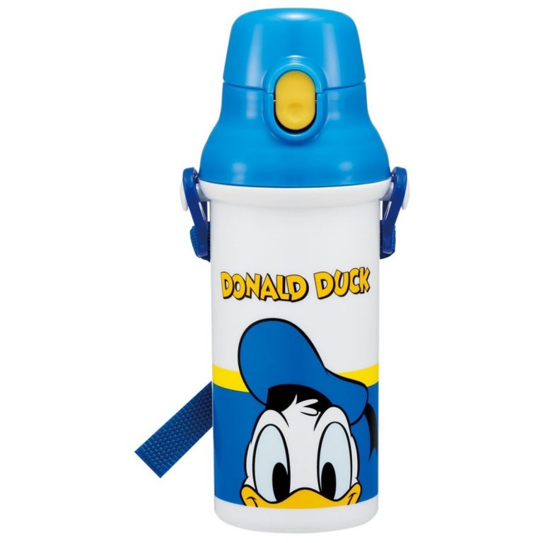 Skater- Antibacterial Direct-Drink Plastic Bottle – Donald Duck