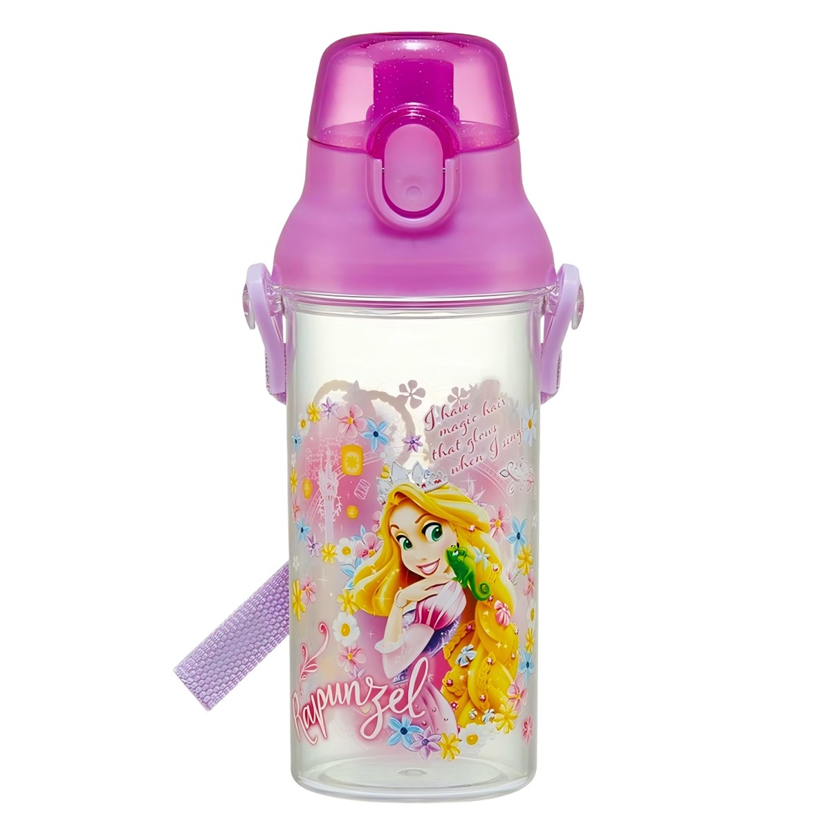 Skater- Dishwasher-Safe Clear Plastic Bottle – Rapunzel 2024