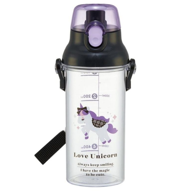 Skater- Healthy Clear Marker Bottle – Love Unicorn PSB5TRC