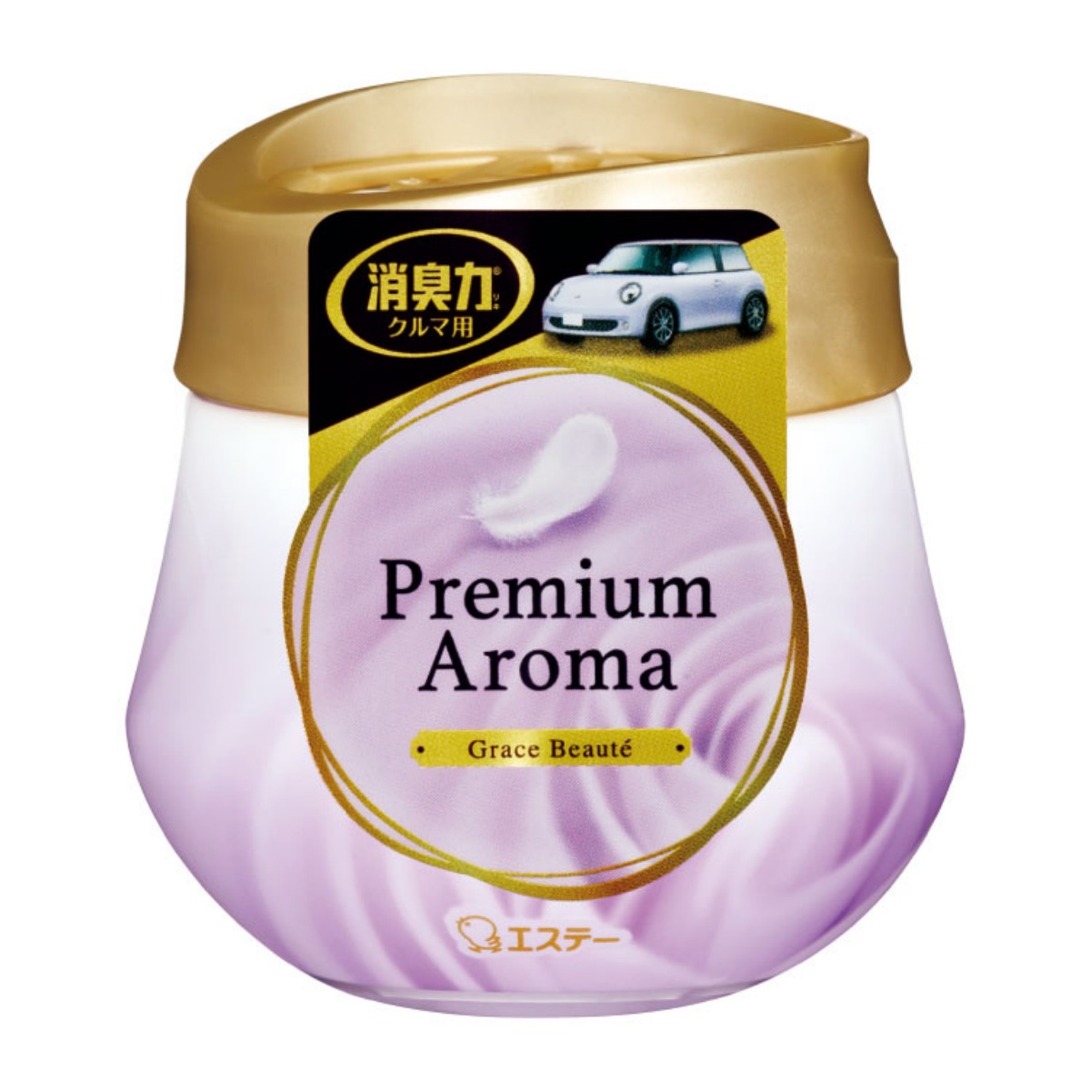 ST- クルマの消臭力 Premium Aroma ゲルタイプ グレイスボーテ 90g