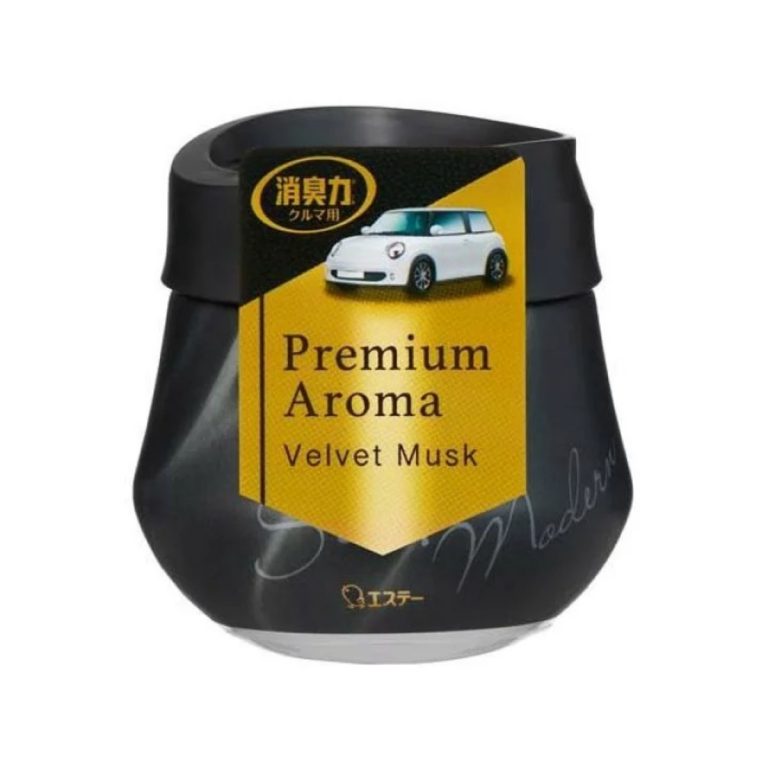 ST- Shoshuriki Car Deodorizer – Premium Aroma – Gel Type – Velvet Musk 90g
