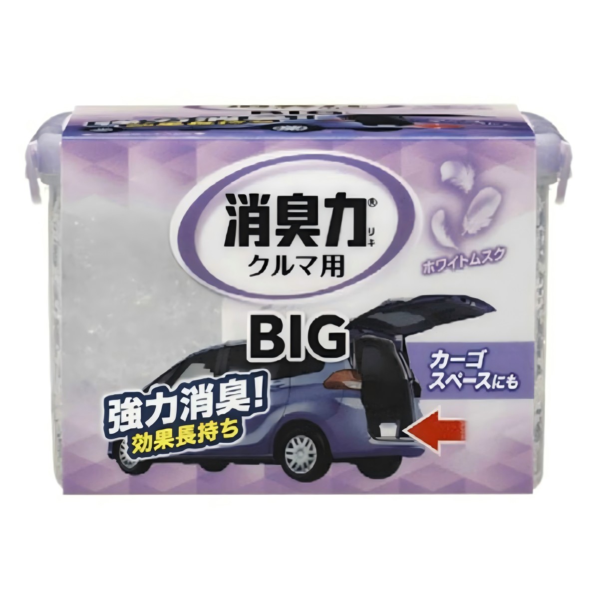 ST- クルマの消臭力 BIG 900ｇ ホワイトムスク
