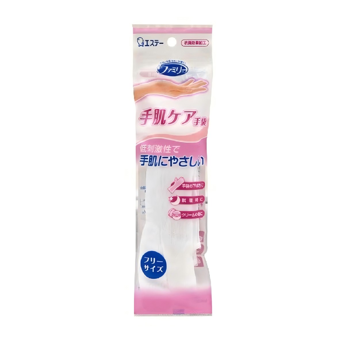 ST- Family Skin Care Gloves, One Size, White (10 x6)