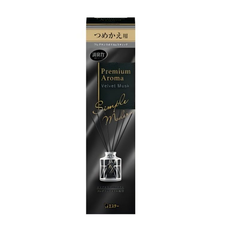 ST- Shoshuriki Room Deodorizer – Premium Aroma Stick – Refill – Velvet Musk 50ml