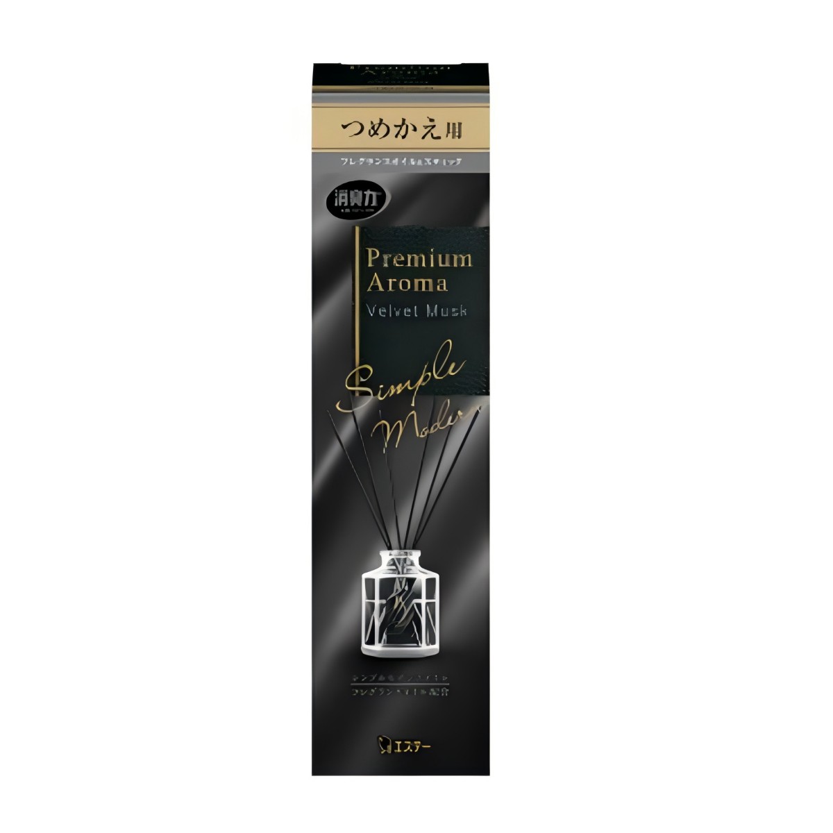 ST- Shoshuriki Room Deodorizer – Premium Aroma Stick – Refill – Velvet Musk 50ml