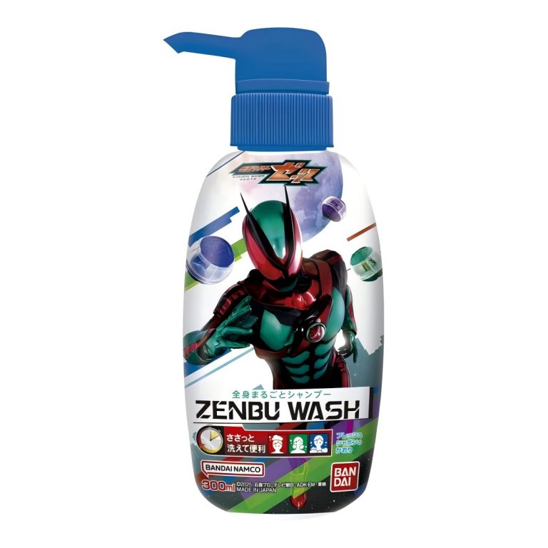 BANDAI- ZENBUWASH Kamen Rider ZETTS All-in-One Body Shampoo 300ml