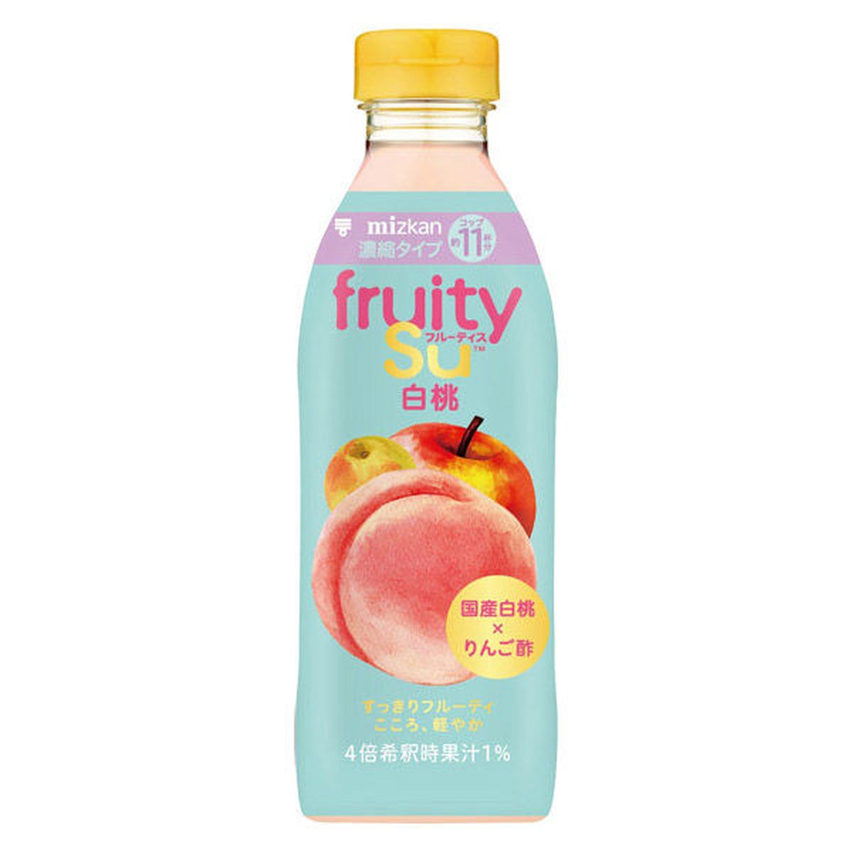 Mizkan- FruitySu White Peach 500ml