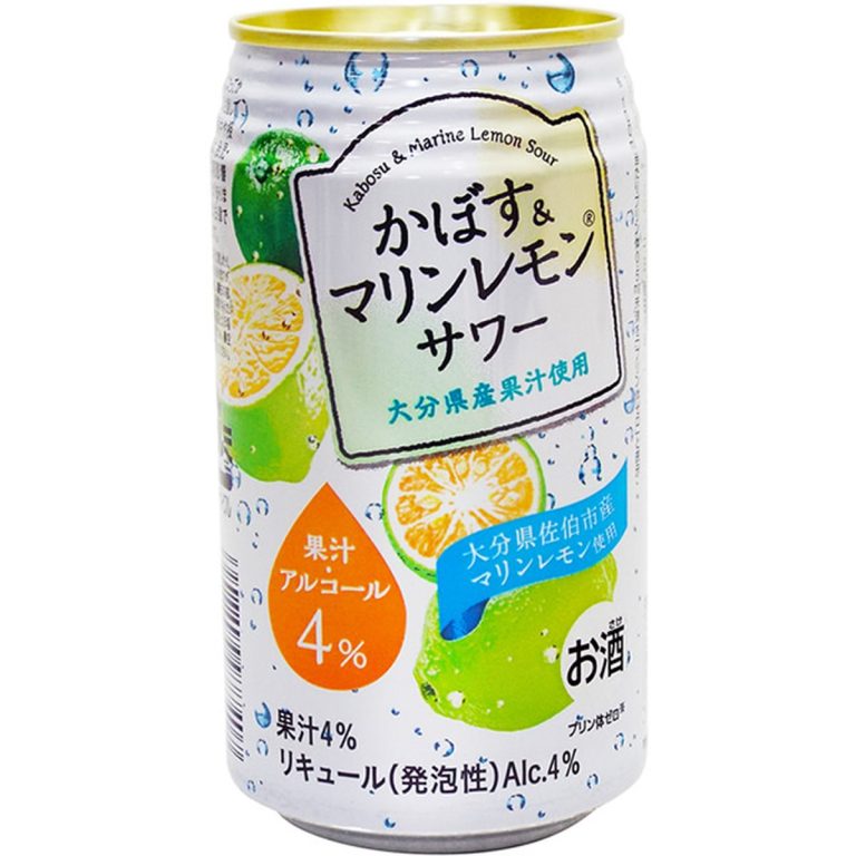 ジェイエイフーズおおいた- かぼす＆マリンレモンサワー 340ml