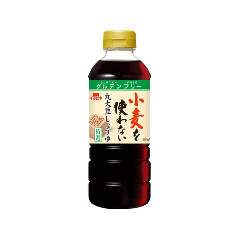 イチビキ- 小麦を使わない丸大豆しょうゆ 500ml