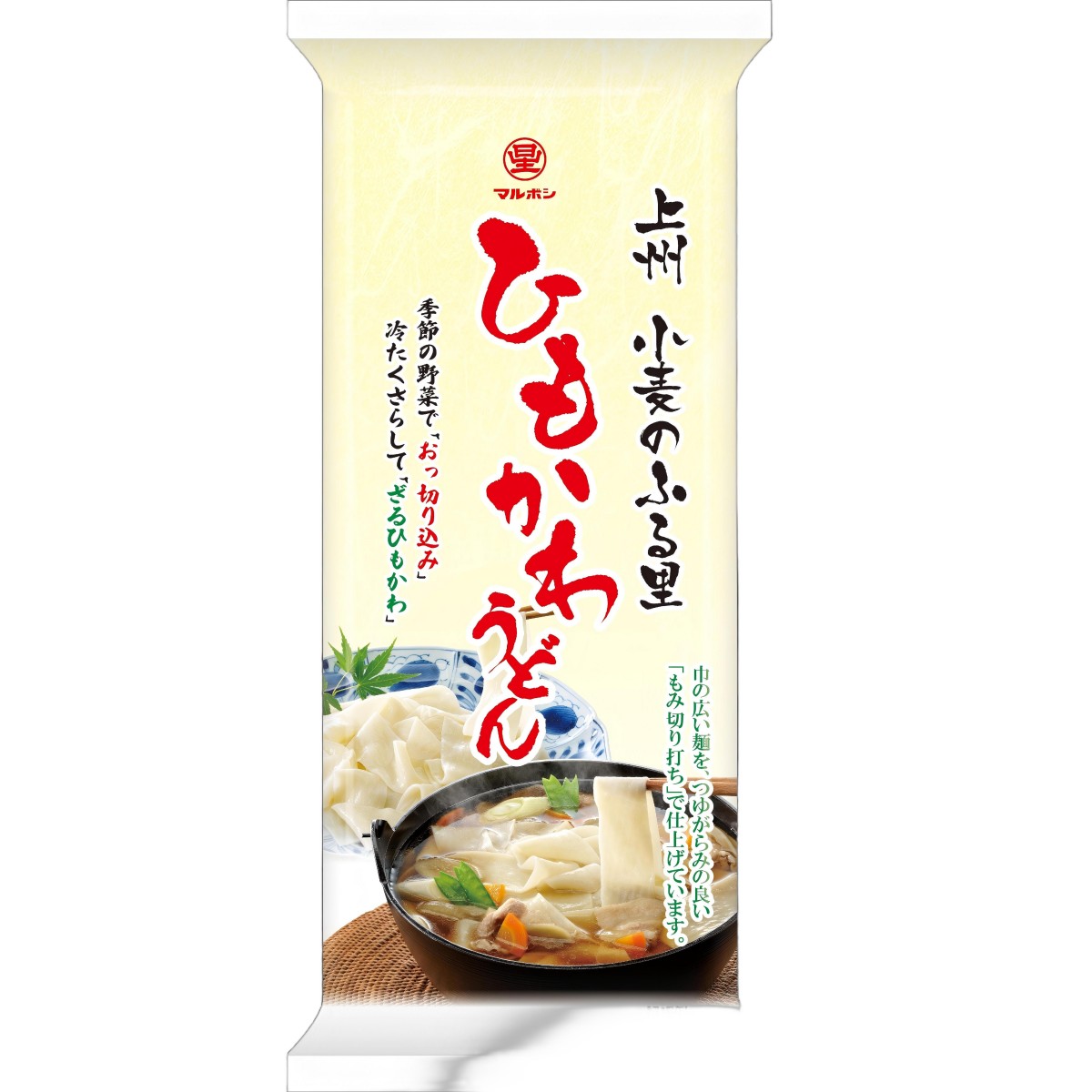 Hoshino- Japanese Wide Flat Udon Noodles 200g