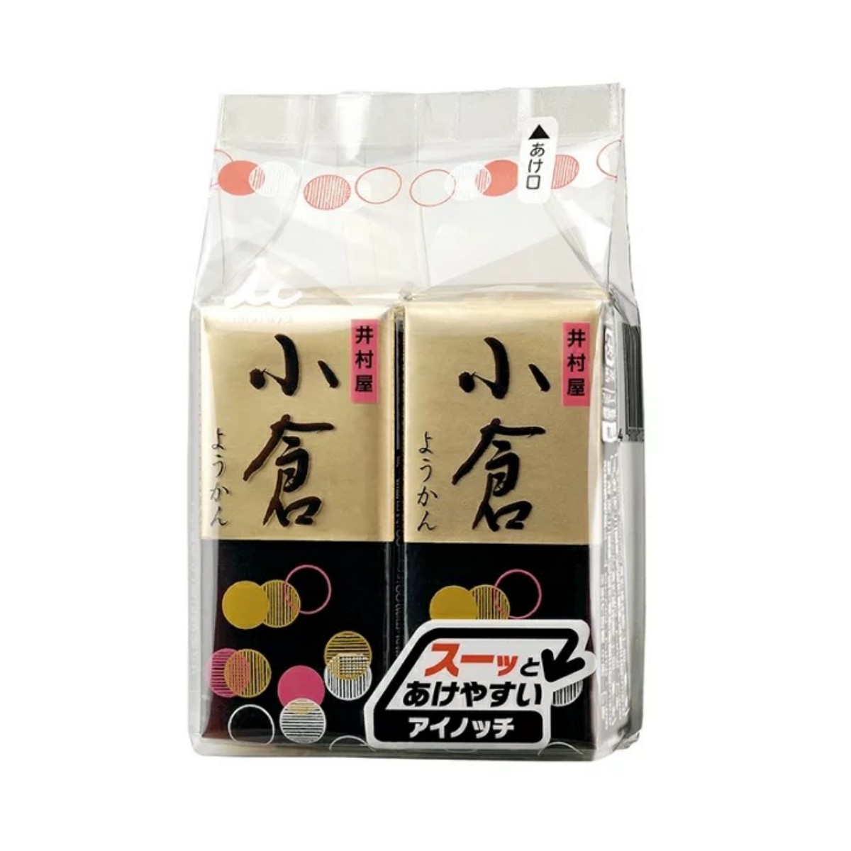 imuraya- Mini Yokan (Ogura Red Bean) 4-Pack 232g