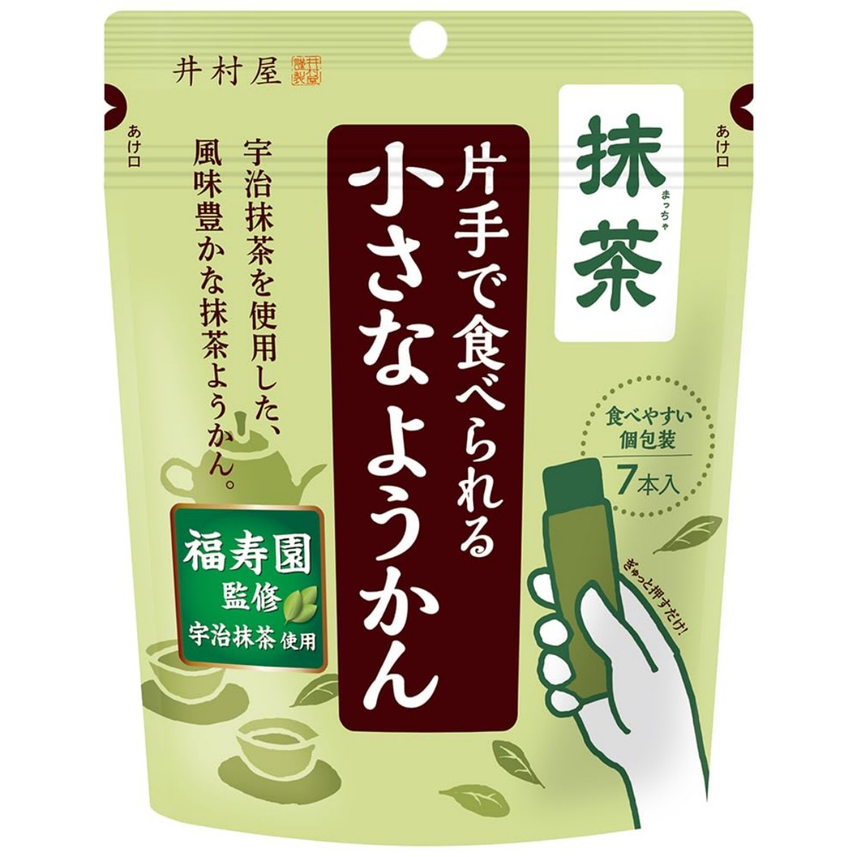 imuraya- Small Matcha Yokan (One-Hand Eating) 98g