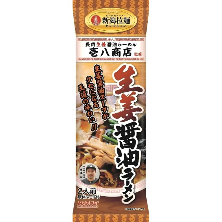 丸栄製粉- 壱八商店生姜醬油ラーメン 252g