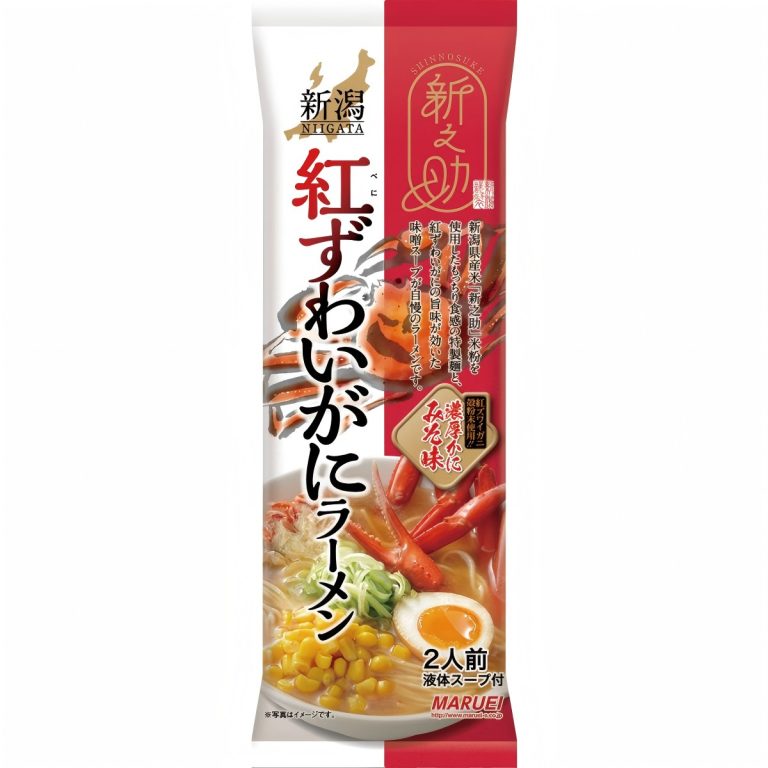 丸栄製粉- 新之助紅ずわいラーメン 246g