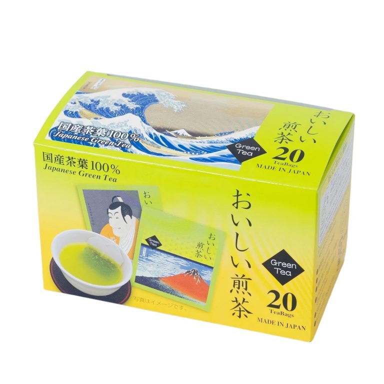 柳風水野商店- 浮世絵 おいしい煎茶ﾃｨｰﾊﾞｯｸﾞ20袋 82g