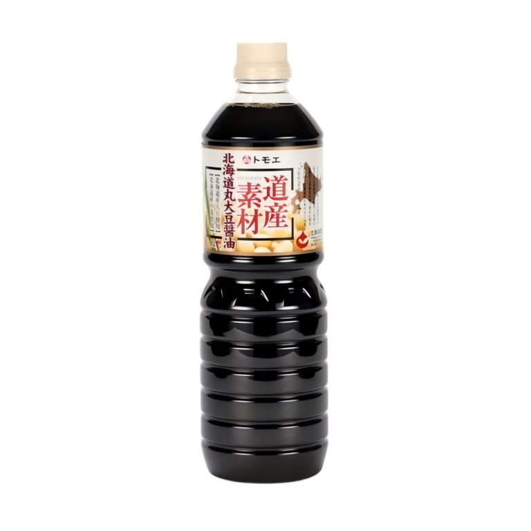 福山醸造- 道産素材丸大豆しょうゆ 1L