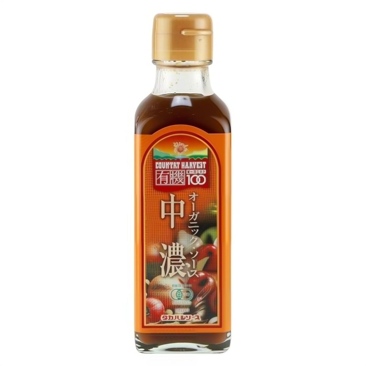 高橋ソース- カントリーハーヴェスト オーガニック中濃ソース 瓶 180ml