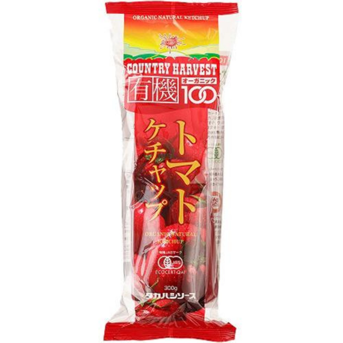 Takahashi sauce- Country Harvest Organic Tomato Ketchup (Soft Bottle) 300g