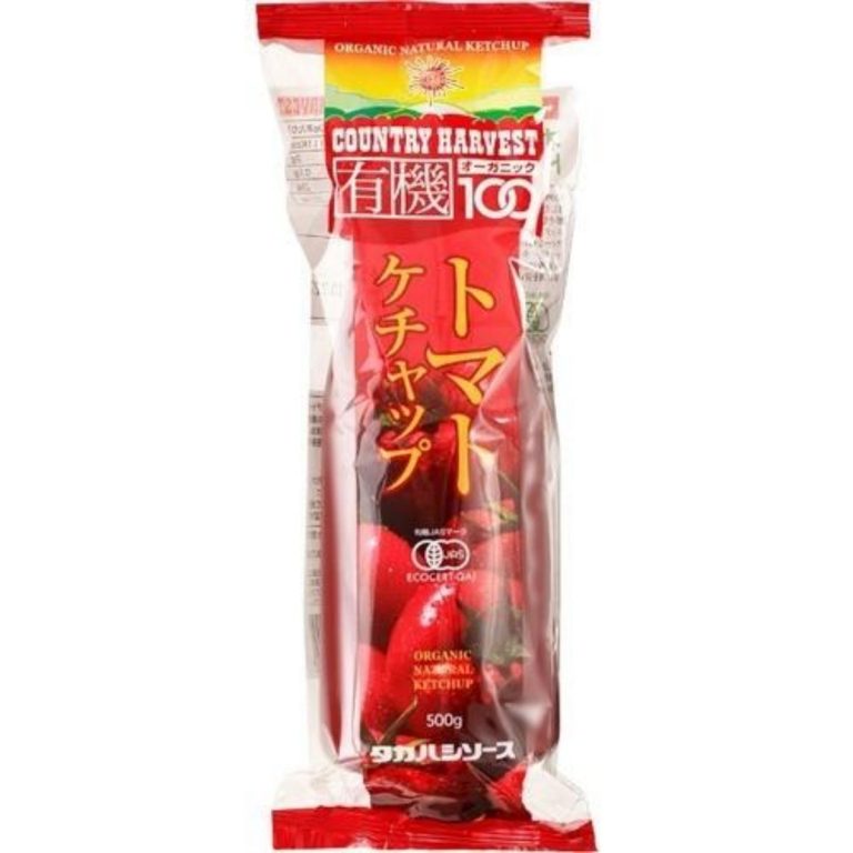 Takahashi sauce- Country Harvest Organic Tomato Ketchup (Soft Bottle) 500g