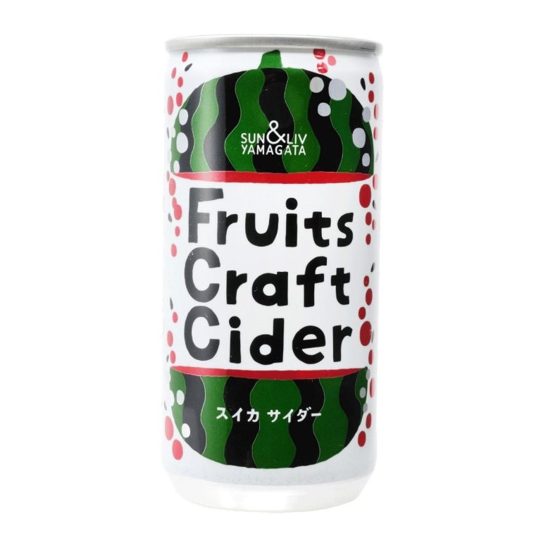 山形食品株式会社- サン&リブ/フルーツクラフトサイダー スイカ 200ml