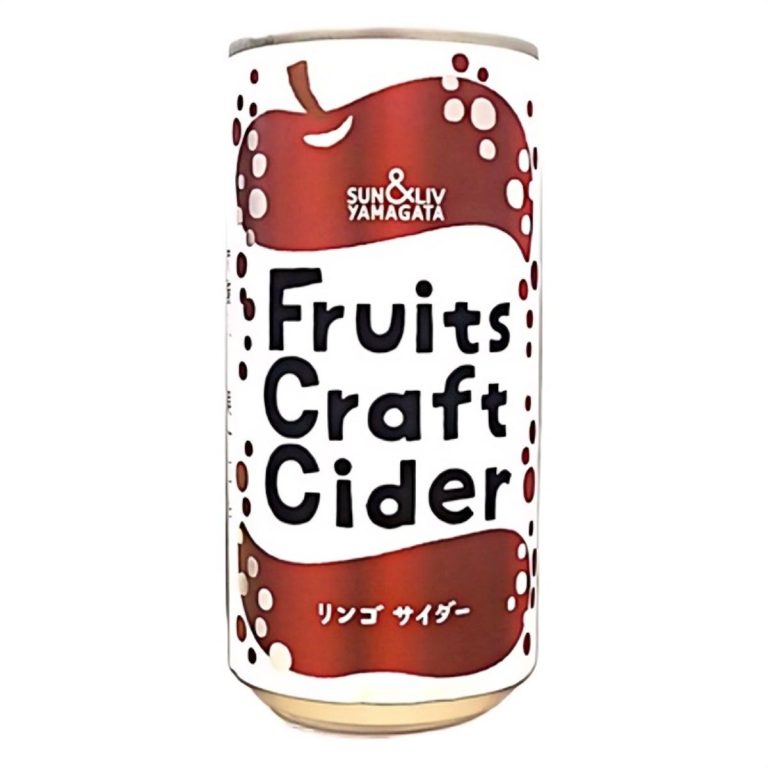 山形食品株式会社- サン&リブ/フルーツクラフトサイダー リンゴ 200ml