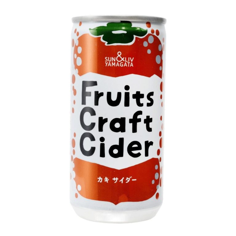 山形食品株式会社- サン&リブ/フルーツクラフトサイダー カキ 200ml