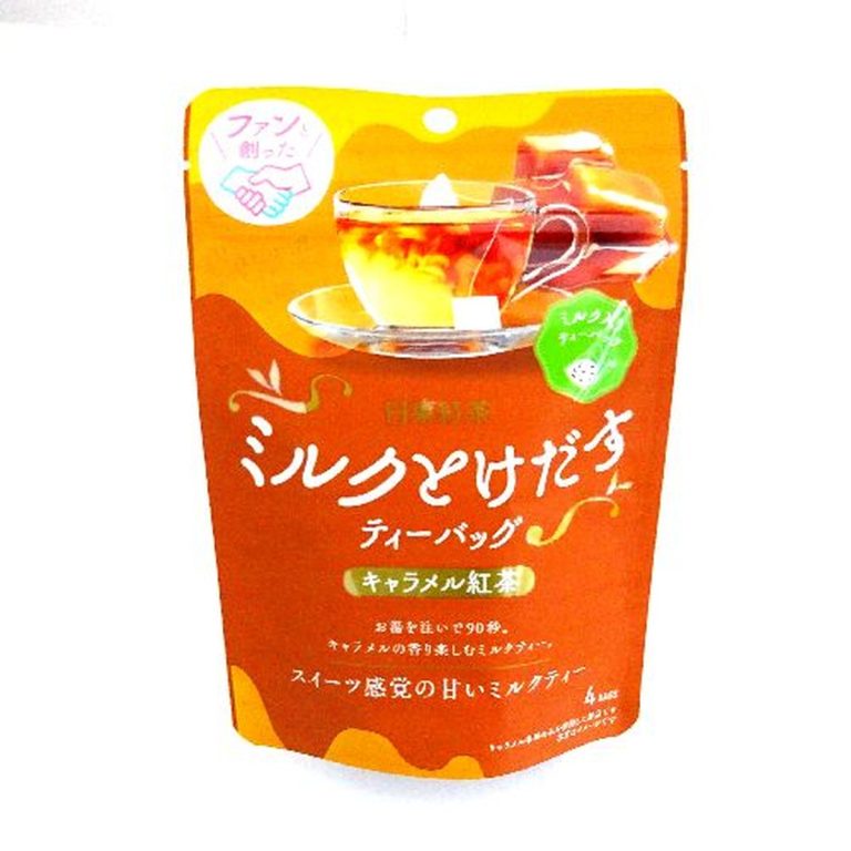 Mitsui Norin- Tea Bag with Creaming Powder - Caramel Tea (4 Bags) 4P