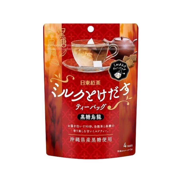 Mitsui Norin- Tea Bag with Creaming Powder - Brown Sugar Oolong (4 Bags) 4P