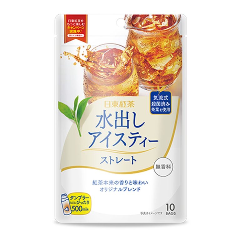 三井農林- 水出しアイスティーストレートティーＴＢ １０袋入