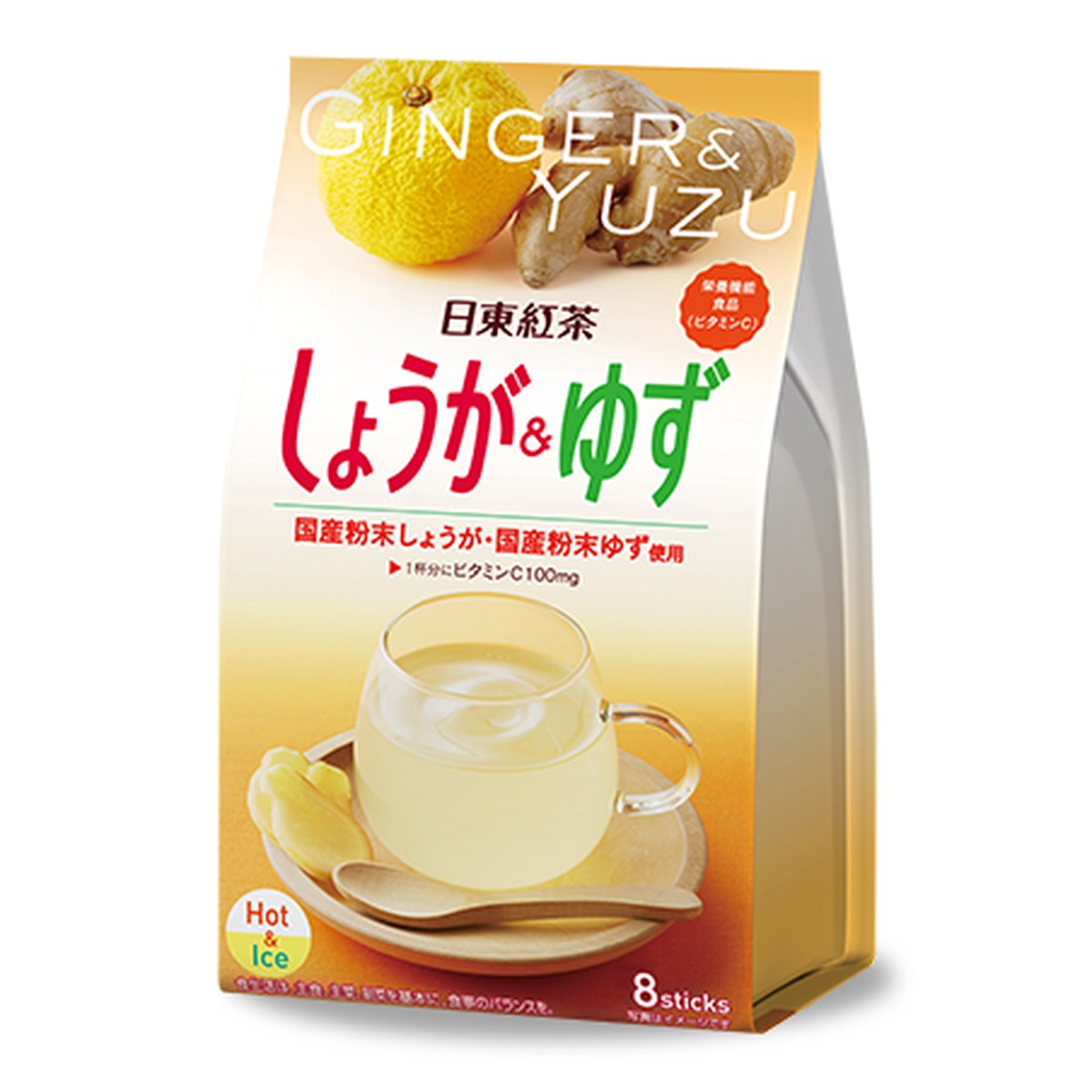 Mitsui Norin- Ginger & Yuzu (8 Sticks) 8P