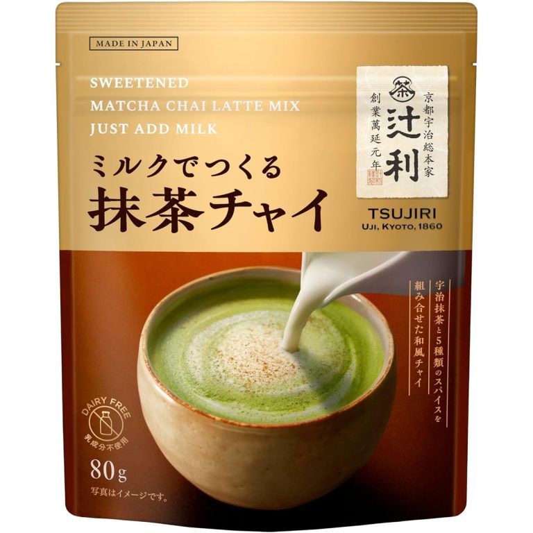 辻利- ミルクでつくる抹茶チャイ 80g
