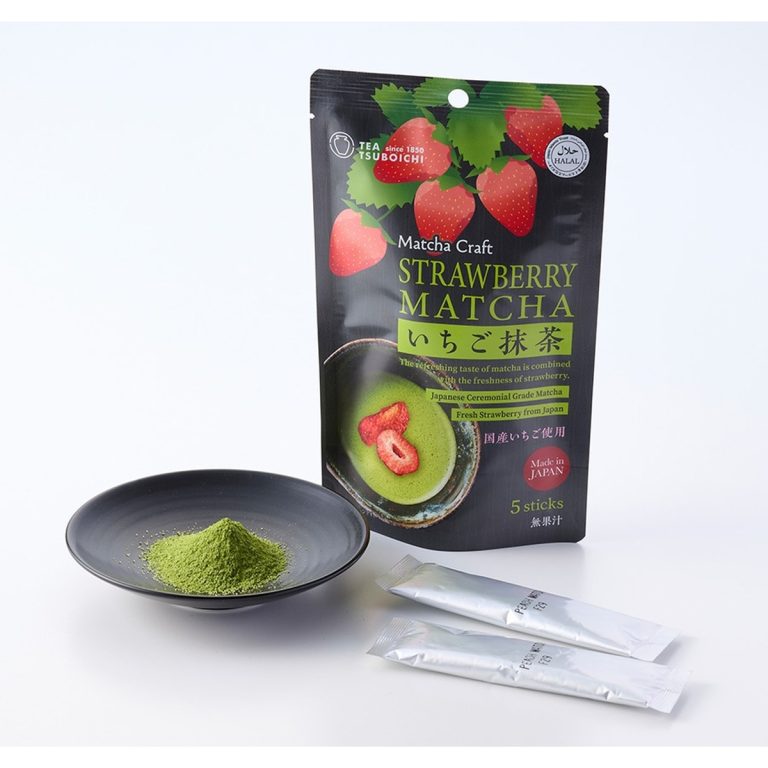 Tsuboichi Seicha Honpo- Matcha Craft Strawberry Matcha Stick 50g (5p)