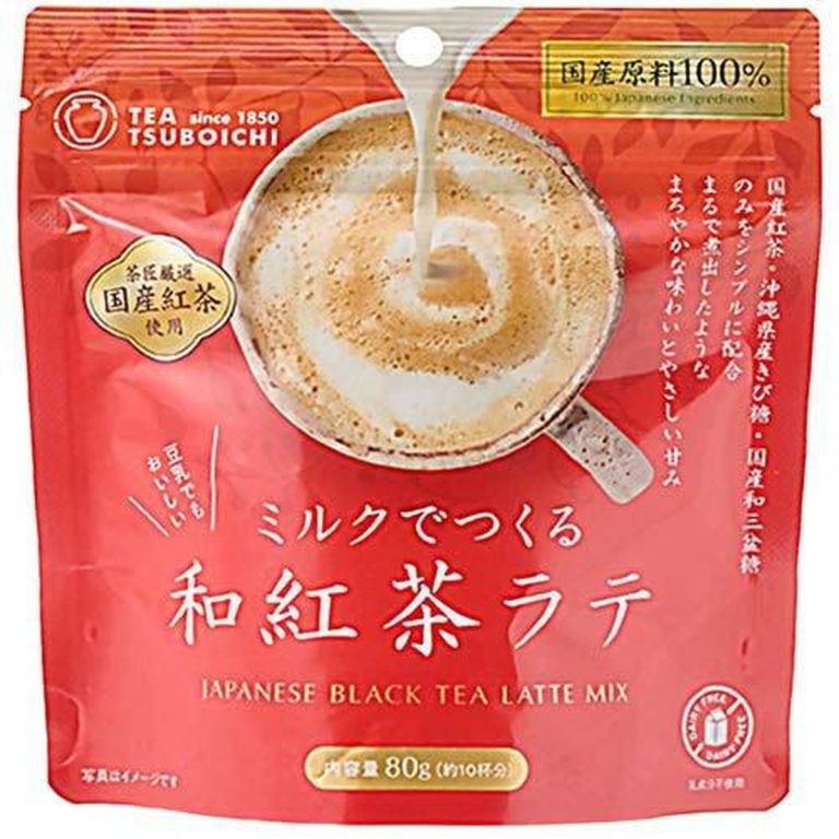 つぼ市製茶本舗- ミルクでつくる和紅茶ラテ 80g