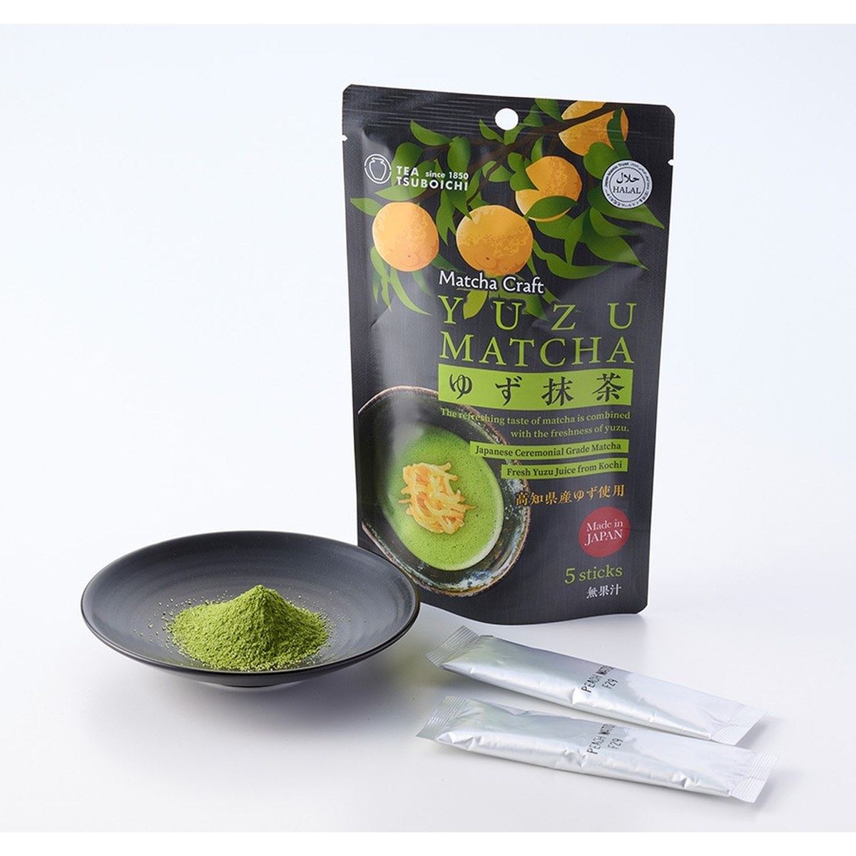 壺市製茶本舖- Matcha Craft 柚子抹茶條 50g (5p)