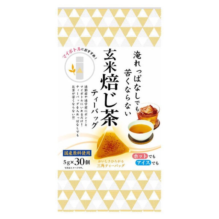Oyaizu Seiichi Shoten- Long-Steep No-Bitter Genmai Hojicha Tea Bags 5g x 30P